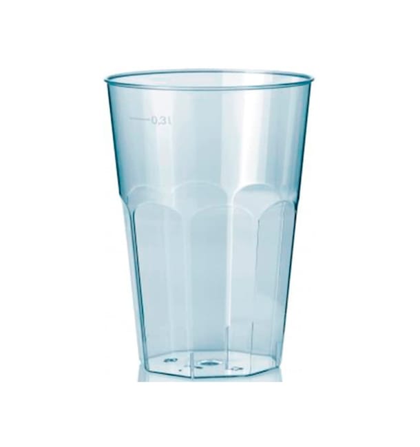 Vaso "Deco" PS Transparente Cristal 300 ml (450 Unidades) Vaso "Deco" PS Transparente Cristal 300 ml (450 Unidades)