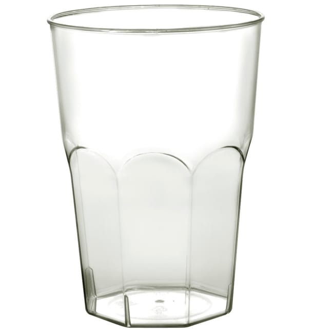 Vaso Plastico para Cocktail Transp. PS Ø84mm 350ml (20 Uds) Vaso Plastico para Cocktail Transp. PS Ø84mm 350ml (20 Uds)