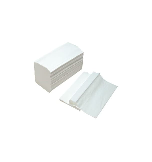 Toalla Papel Secamanos Tissue Blanco 2 Capas Z (150 Uds)