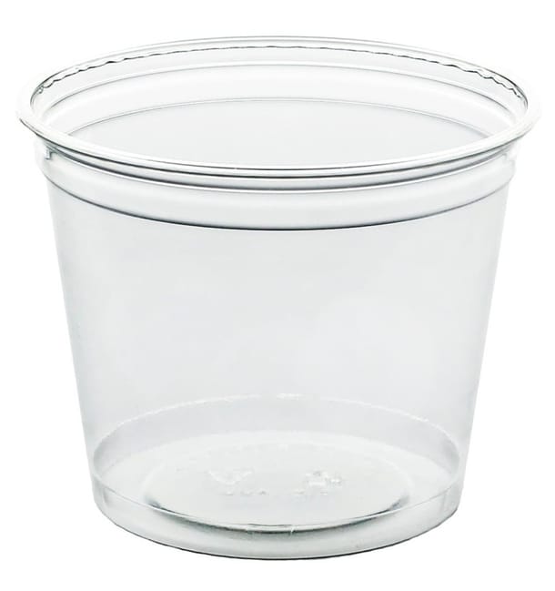 Vaso de Plástico Rígido de PET 215ml Ø8,1cm (1.000 Uds) Vaso de Plástico Rígido de PET 215ml Ø8,1cm (1.000 Uds)