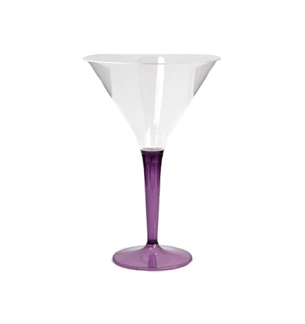 Copa de Plastico Cocktail Pie Berenjena 100 ml (48 Uds) Copa de Plastico Cocktail Pie Berenjena 100 ml (48 Uds)