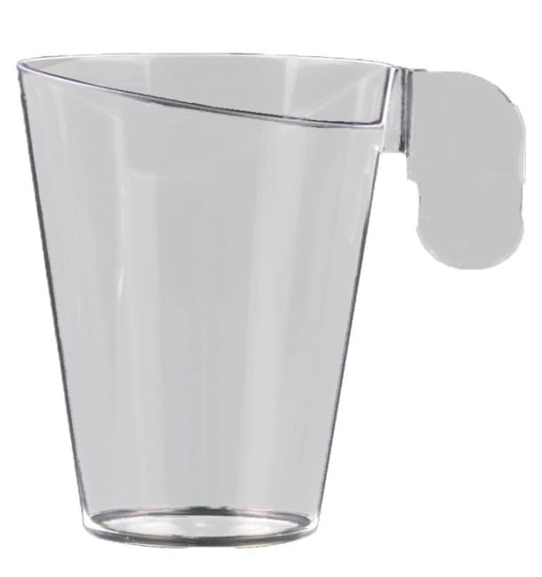 Taza de Plástico Design Transparente 72ml (12 Uds) Taza de Plástico Design Transparente 72ml (12 Uds)