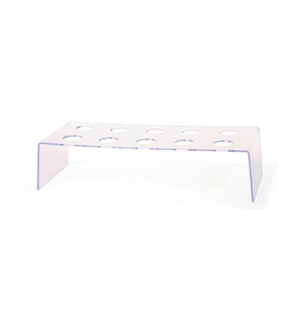 Stand de Plastico para Copas 10 Huecos Transp. (1 Ud) Stand de Plastico para Copas 10 Huecos Transp. (1 Ud)