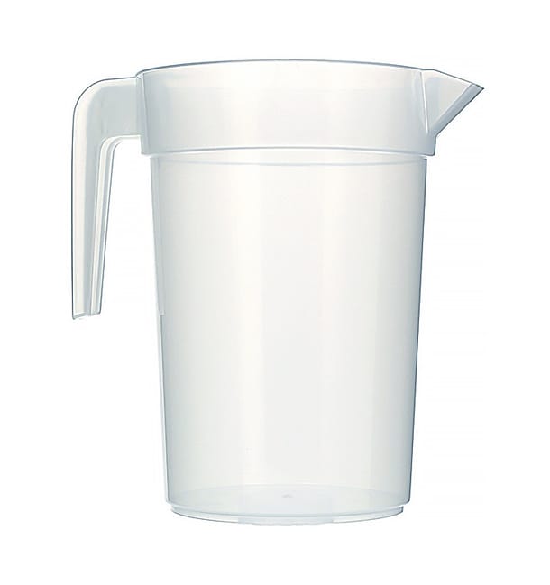 Jarra Inyectada Traslúcida PP 1.000 ml (10 Unidades) Jarra Inyectada Traslúcida PP 1.000 ml (10 Unidades)