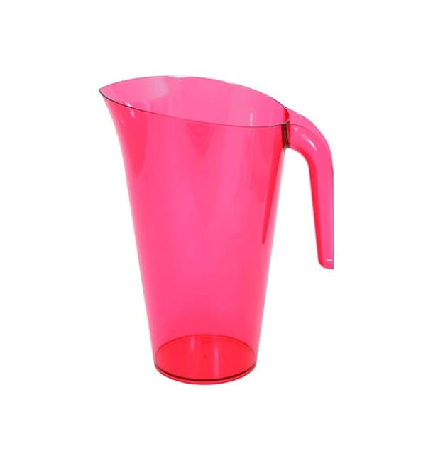 Jarra Plástico Frambuesa Reutilizable 1.500 ml (1 Unidad) Jarra Plástico Frambuesa Reutilizable 1.500 ml (1 Unidad)