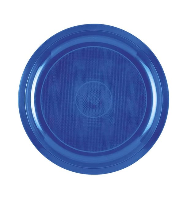 Plato de Plastico Azul Mediterraneo Round PP Ø290mm (25 Uds) Plato de Plastico Azul Mediterraneo Round PP Ø290mm (25 Uds)