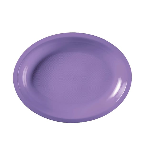 Bandeja Ovalada Lila Round PP 315x220mm (25 Uds) Bandeja Ovalada Lila Round PP 315x220mm (25 Uds)