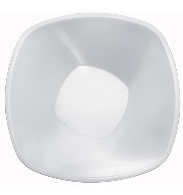 Bol de Plastico Blanco Square PP Ø277mm 3000ml (3 Uds) Bol de Plastico Blanco Square PP Ø277mm 3000ml (3 Uds)