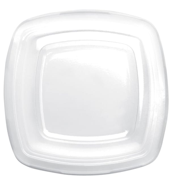 Tapa de Plastico Transp. para Plato Square PET 180mm (150 Uds) Tapa de Plastico Transp. para Plato Square PET 180mm (150 Uds)