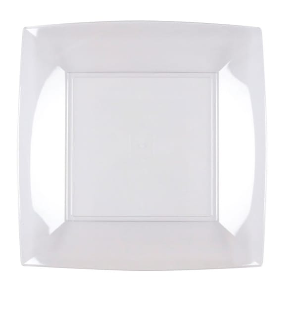 Plato de Plastico Llano Transp. Nice PS 230mm (25 Uds) Plato de Plastico Llano Transp. Nice PS 230mm (25 Uds)