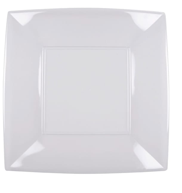 Plato de Plastico Llano Transp. Nice PS 290mm (72 Uds)