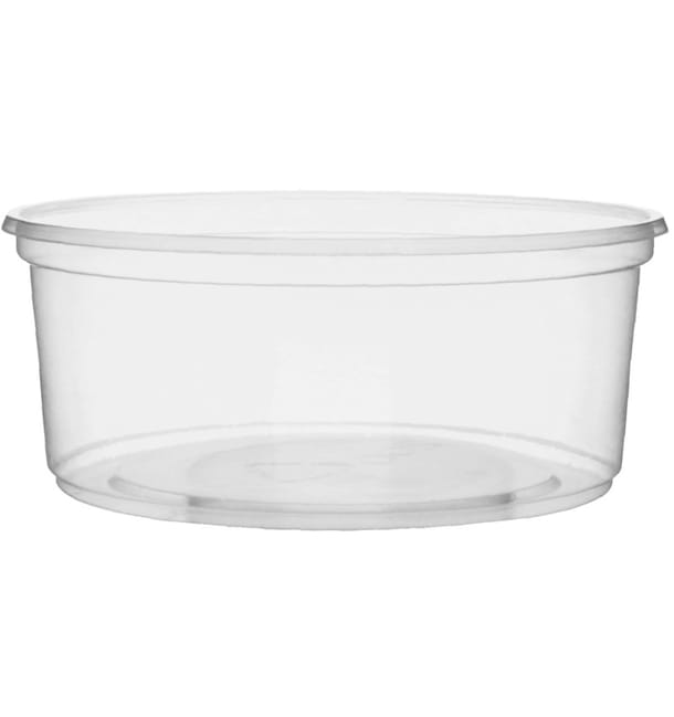 Tarrina de Plastico Transparente 200ml Ø10,5cm (50 Uds) Tarrina de Plastico Transparente 200ml Ø10,5cm (50 Uds)