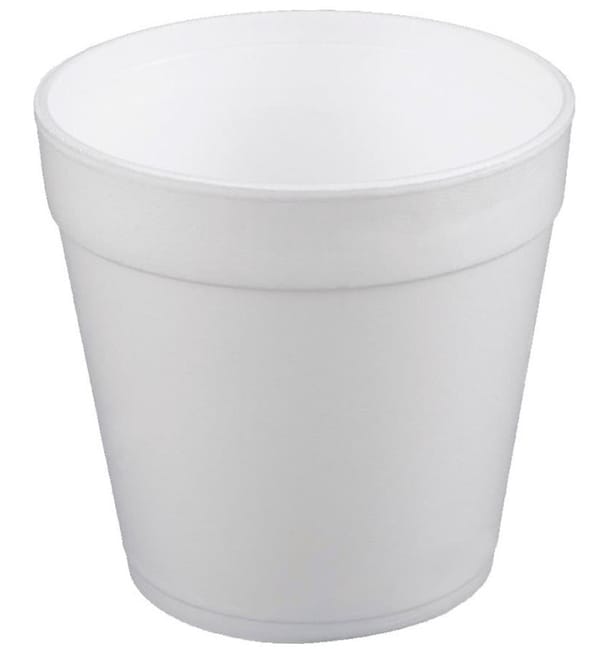 Tarrina Termico Foam Blanco 32Oz/950ml Ø12,7cm (25 Uds) Tarrina Termico Foam Blanco 32Oz/950ml Ø12,7cm (25 Uds)