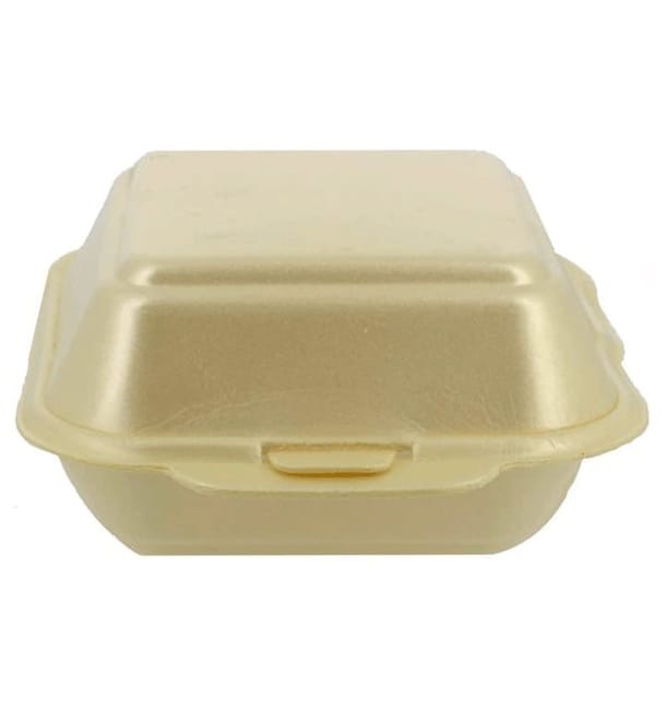 Envase Hamburguesa FOAM Pequeña Champagne (125 Uds) Envase Hamburguesa FOAM Pequeña Champagne (125 Uds)