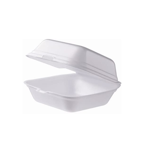 Envase Hamburguesa FOAM Grande Blanca (125 Uds) Envase Hamburguesa FOAM Grande Blanca (125 Uds)