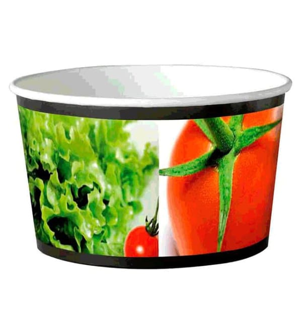 Ensaladera de cartón Grande 1030ml (40 Uds) Ensaladera de cartón Grande 1030ml (40 Uds)