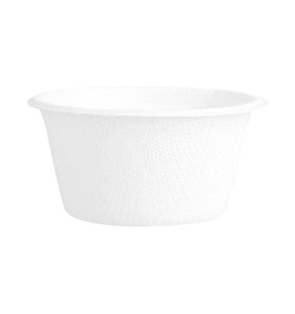Tarrina de Caña de Azucar Blanca 55ml (1000 Uds) Tarrina de Caña de Azucar Blanca 55ml (1000 Uds)