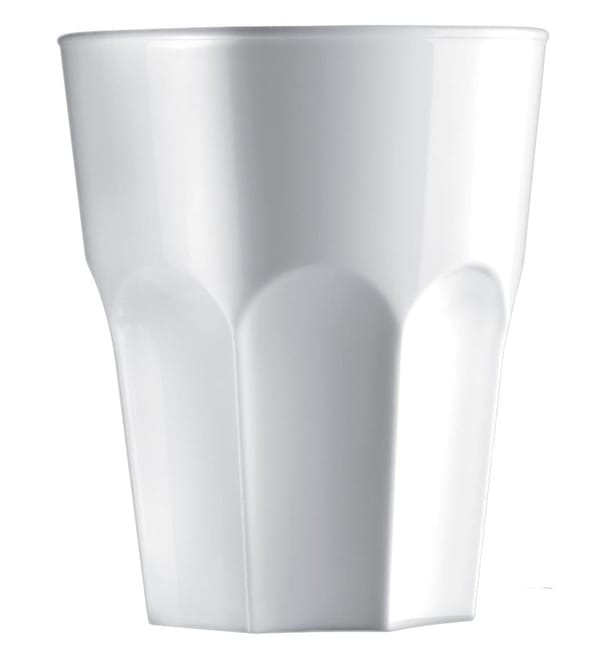 Vaso Reutilizable SAN Rox Blanco 300ml (8 Uds) Vaso Reutilizable SAN Rox Blanco 300ml (8 Uds)