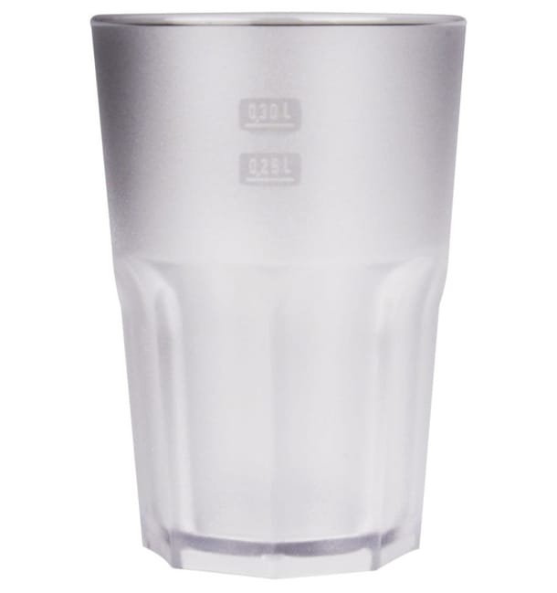 Vaso Reutilizable SAN Frost Transparente 400 ml (5 Uds) Vaso Reutilizable SAN Frost Transparente 400 ml (5 Uds)