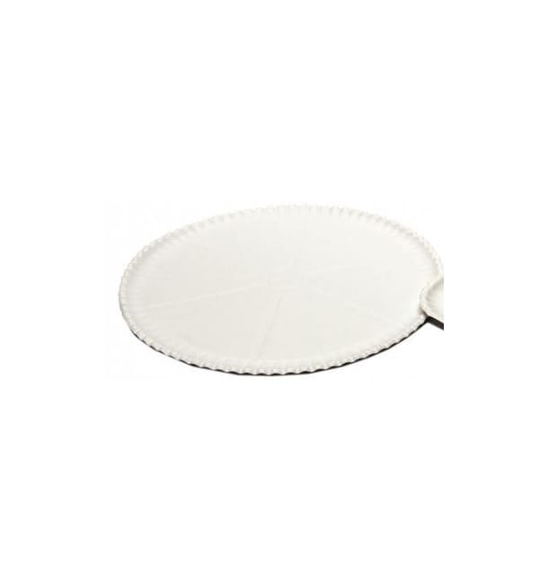 Plato para Pizza de Carton blanco Ø33cm (200 Uds) Plato para Pizza de Carton blanco Ø33cm (200 Uds)