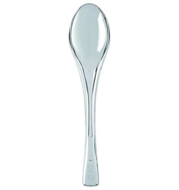 Cuchara de Plastico Fly Transp. 145mm (3000 Uds) Cuchara de Plastico Fly Transp. 145mm (3000 Uds)