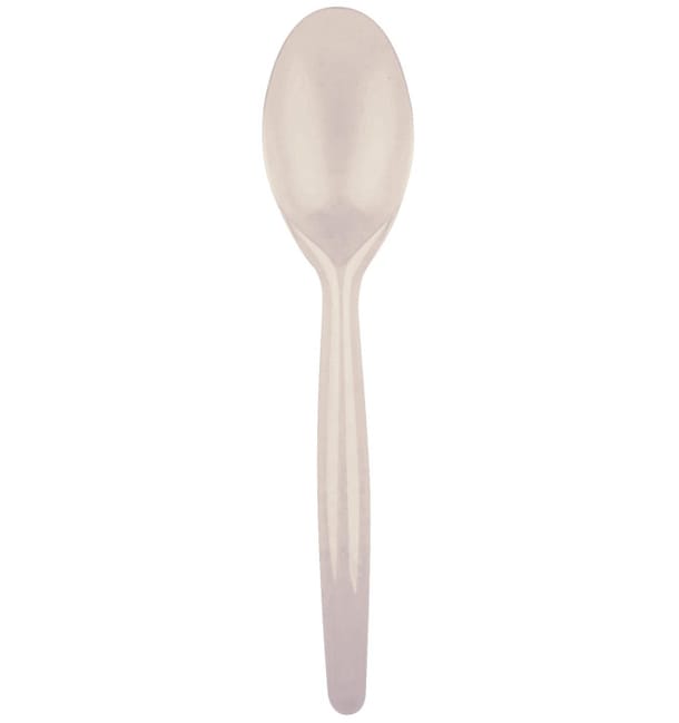 Cuchara de Plastico Easy PS Beige 185 mm (20 Uds)