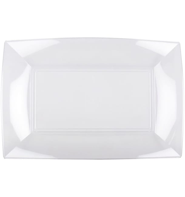 Bandeja de Plastico Transp. Nice PS 345x230mm (6 Uds) Bandeja de Plastico Transp. Nice PS 345x230mm (6 Uds)
