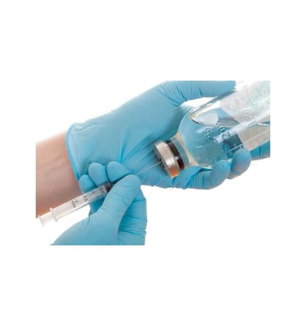 Guantes de Nitrilo Sin Talco Azul Talla S AQL 4 (100 Uds) Guantes de Nitrilo Sin Talco Azul Talla S AQL 4 (100 Uds)