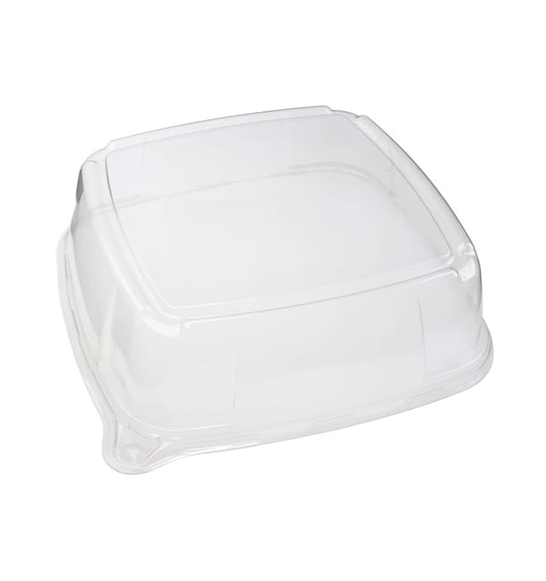 Tapa de Plastico para Bandeja de 27x27x8 cm (5 Uds)