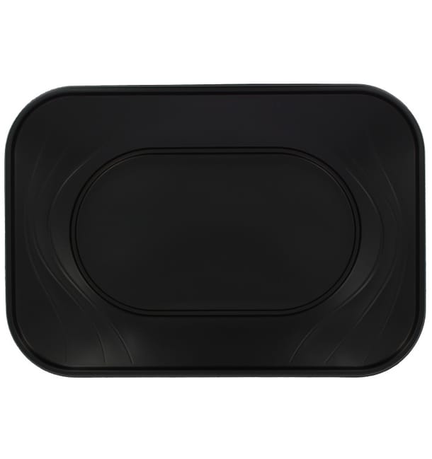 Bandeja de Plastico PP "X-Table" Negro 330x230mm (2 Uds) Bandeja de Plastico PP "X-Table" Negro 330x230mm (2 Uds)