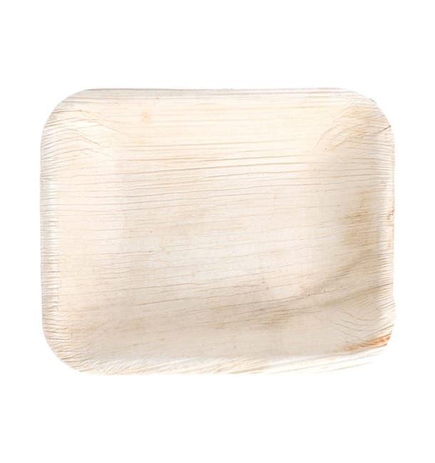 Bandeja Rectangular Hoja de Palma 16x12,5x3cm (200 Uds) Bandeja Rectangular Hoja de Palma 16x12,5x3cm (200 Uds)