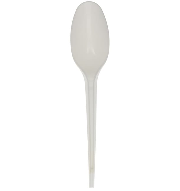 Cuchara Biodegradable PLA Blanco 175mm (405 Uds) Cuchara Biodegradable PLA Blanco 175mm (405 Uds)