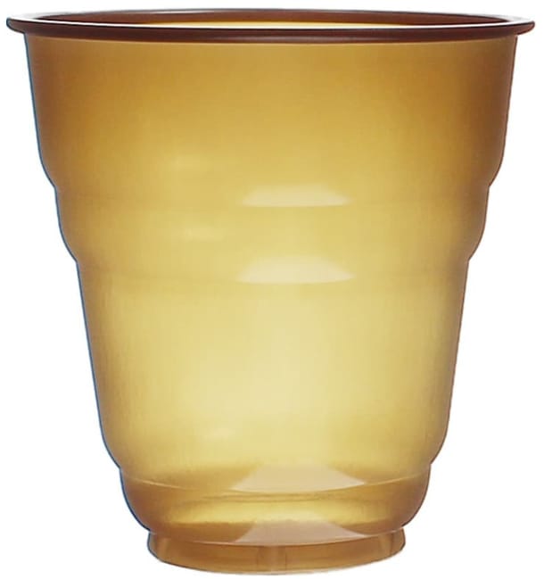Vaso de Plastico PS Vending Design Marrón 166ml (100 Uds) Vaso de Plastico PS Vending Design Marrón 166ml (100 Uds)
