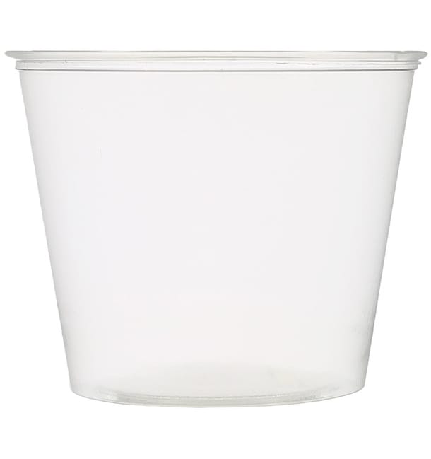 Tarrina de Plastico PET para Salsas 165ml Ø74mm (250 Uds) Tarrina de Plastico PET para Salsas 165ml Ø74mm (250 Uds)