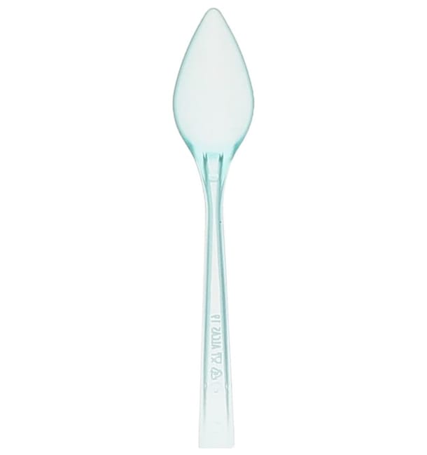 Cucharilla Degustacion "Charme" Water Green 10cm (100 Uds) Cucharilla Degustacion "Charme" Water Green 10cm (100 Uds)