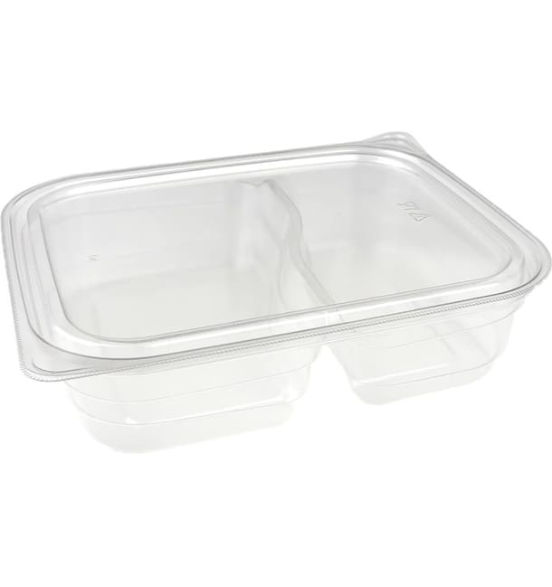 Bol Plástico Inviolable 2C PET 200/280ml 18x15x4cm (450 Uds)