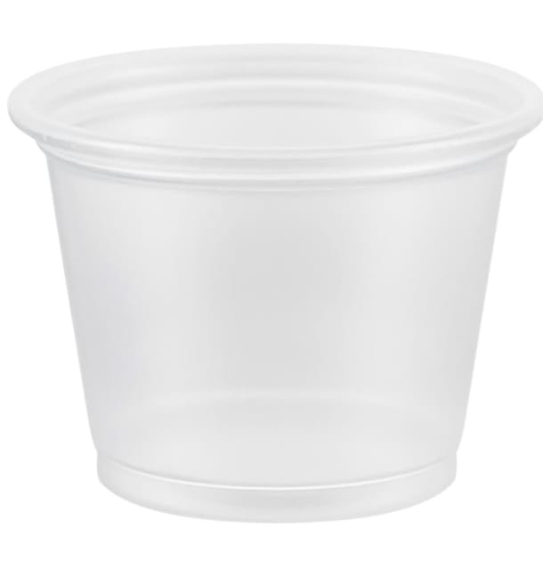 Tarrina de Plastico PP para Salsas 30ml Ø48mm (2500 Uds) Tarrina de Plastico PP para Salsas 30ml Ø48mm (2500 Uds)
