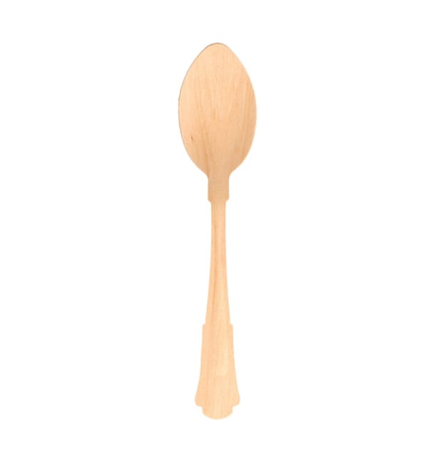 Cuchara de Madera Clasica 200mm (100 Uds) Cuchara de Madera Clasica 200mm (100 Uds)