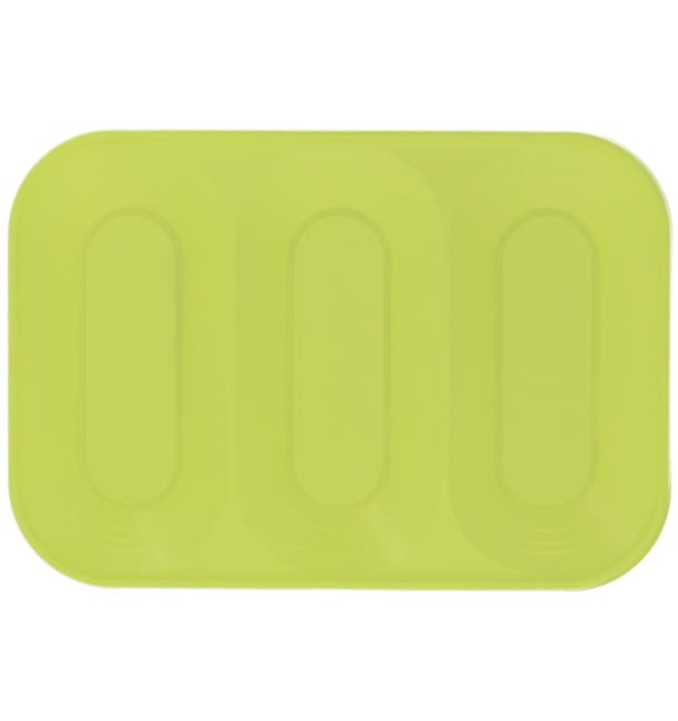 Bandeja de Plastico PP "X-Table" 3C Lima 330x230mm (2 Uds) Bandeja de Plastico PP "X-Table" 3C Lima 330x230mm (2 Uds)