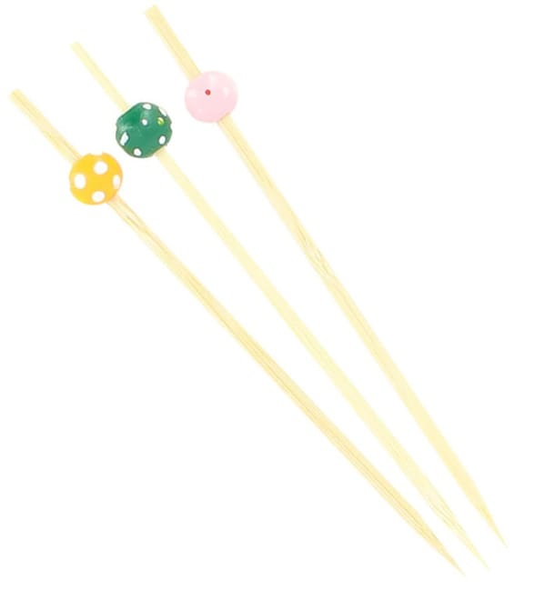 Pinchos de Bambu "Punteado" Surtido 120mm (5000 Uds) Pinchos de Bambu "Punteado" Surtido 120mm (5000 Uds)