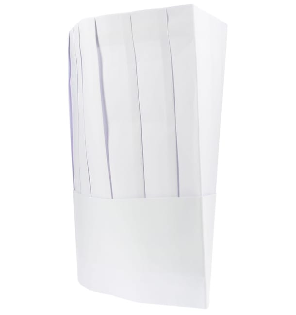 Gorro Papel Cocinero Chef (10 Uds) Gorro Papel Cocinero Chef (10 Uds)