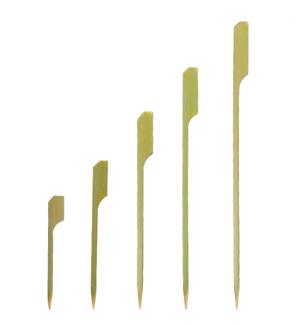 Pinchos de Bambu Decorados Remo 210 mm (10000 Uds)
