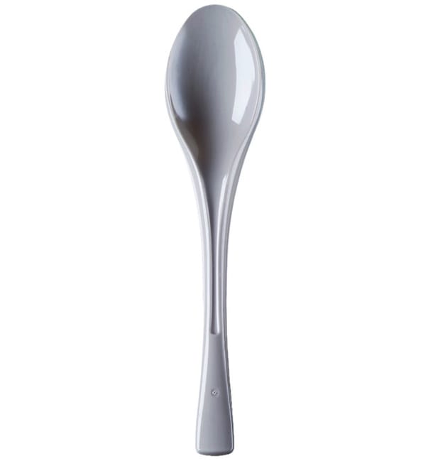 Cuchara de Plastico Fly beige 145mm (50 Uds) Cuchara de Plastico Fly beige 145mm (50 Uds)