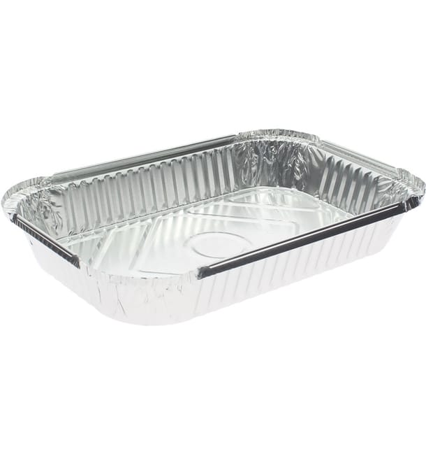 Bandeja Aluminio 15C. 1500ml 280x180x37mm (500 Uds) Bandeja Aluminio 15C. 1500ml 280x180x37mm (500 Uds)