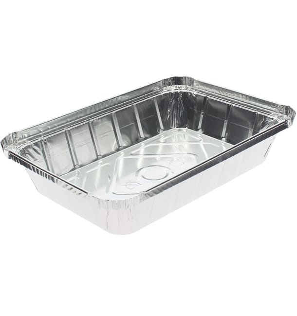 Bandeja Aluminio 9C. 890ml 225x155x36mm (800 Uds) Bandeja Aluminio 9C. 890ml 225x155x36mm (800 Uds)