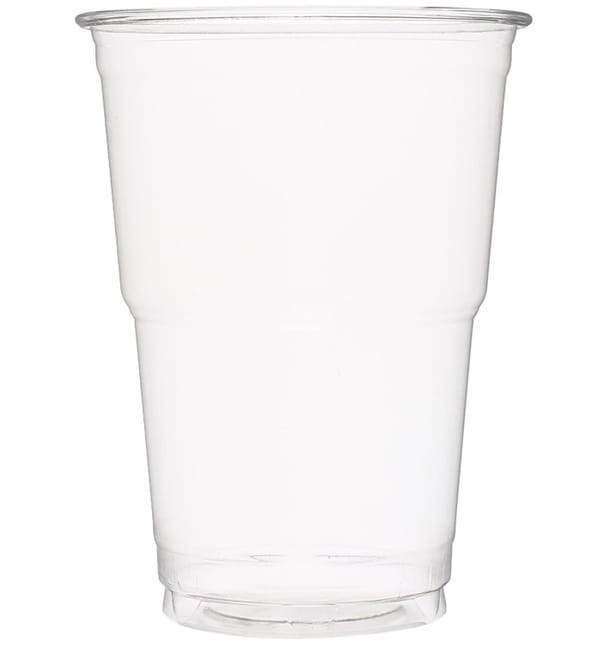Vaso de Plastico PET Cristal Transparente 490 ml (960 Uds) Vaso de Plastico PET Cristal Transparente 490 ml (960 Uds)