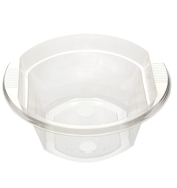 Bol de Plastico PS Transparente 630ml (10 Uds) Bol de Plastico PS Transparente 630ml (10 Uds)