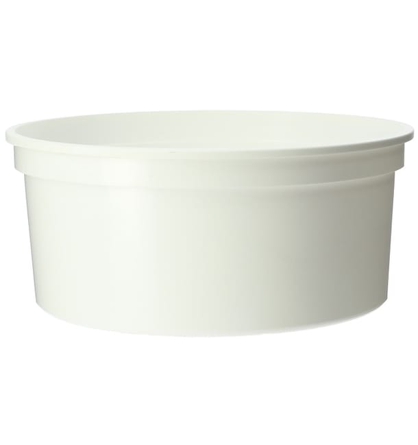 Tarrina de Plastico Blanca 350ml Ø11,5cm (500 Uds) Tarrina de Plastico Blanca 350ml Ø11,5cm (500 Uds)
