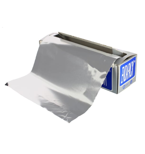 Bobina de Aluminio 30cm x 300m 3Kg en Dispensador (1 Ud) Bobina de Aluminio 30cm x 300m 3Kg en Dispensador (1 Ud)
