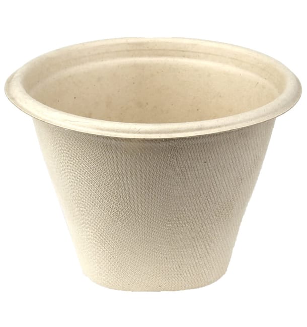 Bol de Caña de Azucar 500ml Ø13cm (100 Uds) Bol de Caña de Azucar 500ml Ø13cm (100 Uds)